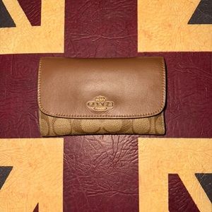 Coach Women’s Trifold Slim Wallet